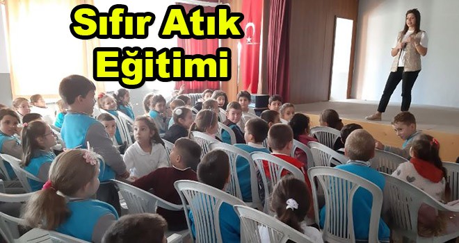 Öğrencilere sıfır atık eğitimi