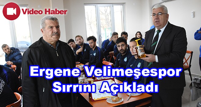 Ergene Velimeşespor Başarının Sırrını Açıkladı