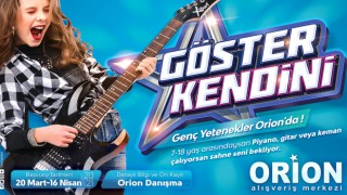 Genç Yetenekler Orion Sahne’de