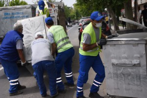 Bir Haftada 67 Çöp Konteyneri Yenilendi