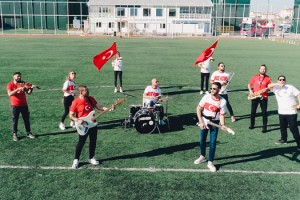 Milli Takıma Çorlu'dan Özel Marş