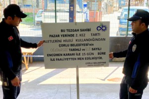 Kurallara Uymayan Pazarcı Esnafına Ceza