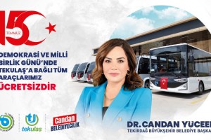 15 Temmuz’da Ücretsiz Ulaşım