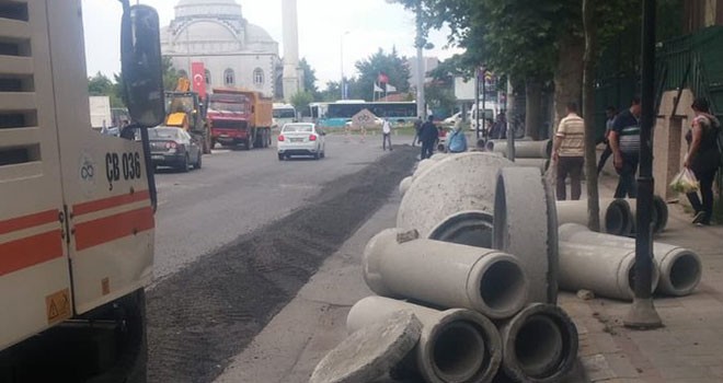 Çorlu’daki kanalizasyon hatları yenileniyor