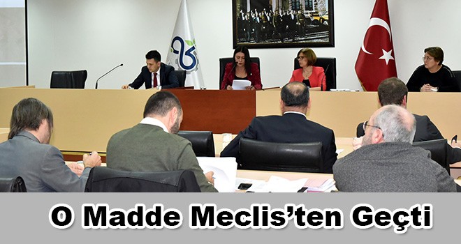 O Madde Meclis'ten Geçti