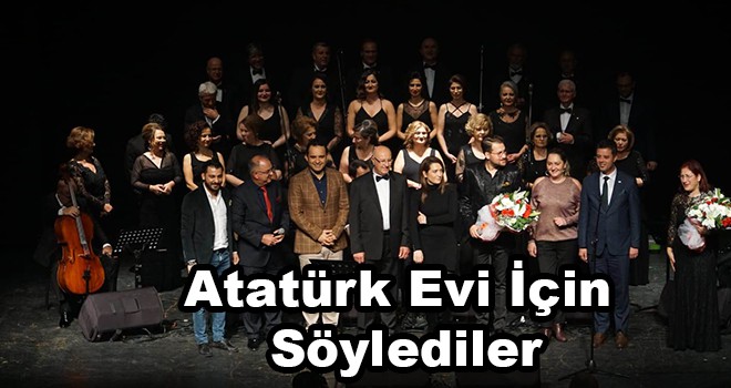 Çorlu Müzik Derneği Atatürk Evi İçin Söyledi