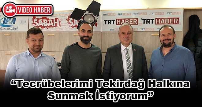 Tekirdağ Büyükşehir Belediye Başkan Aday Adayı Dr. Şafak Başa'dan Bizim Tekirdağ'a Ziyaret