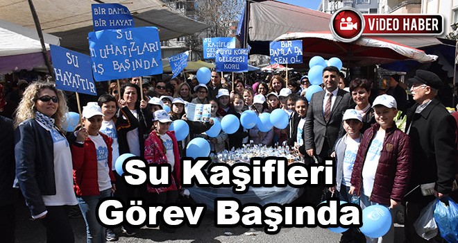 Su Muhafızı Öğrenciler Görev Başında