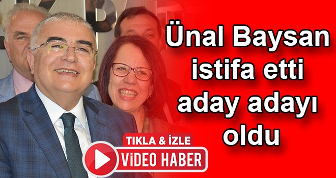 Başkan Baysan adaylığını resmen açıkladı