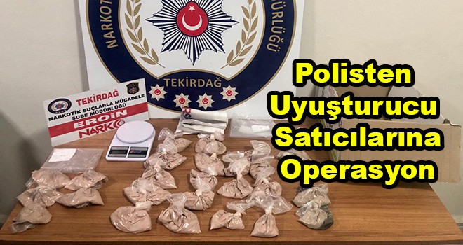 Çorlu Polisinden Uyuşturucu Operasyonu 2 Gözaltı