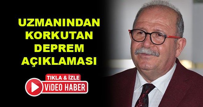 Prof. Dr. Şükrü Ersoy, “Eninde Sonunda Marmara’da Büyük Bir Deprem Olacak”