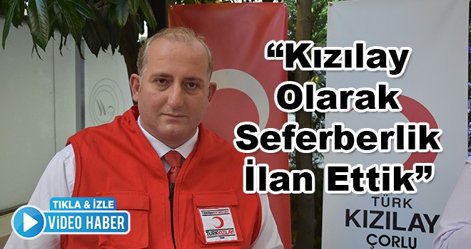 Kızılay Çorlu Şubesi’nden Anlamlı İftar