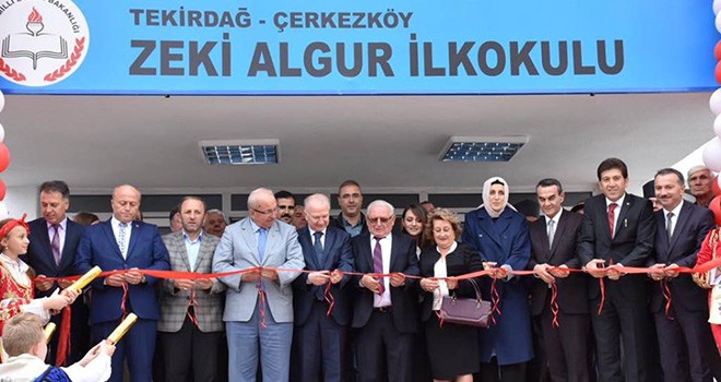 Zeki Algur İlkokulu Açıldı