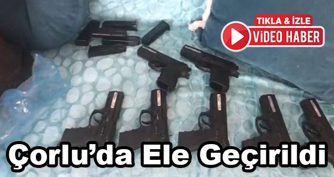 Evde Yapılan Aramada Ele Geçirildi