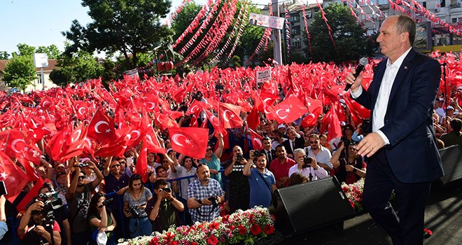 Muharrem İnce; 'Vazgeçtim Ben Birinci Turda Seçileceğim'