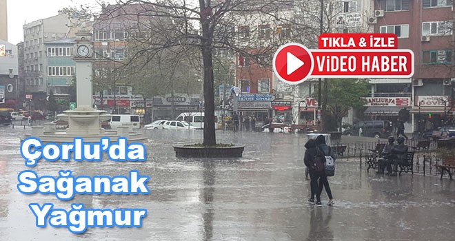 Meteorolojinin uyarısının ardından beklenen yağmur geldi