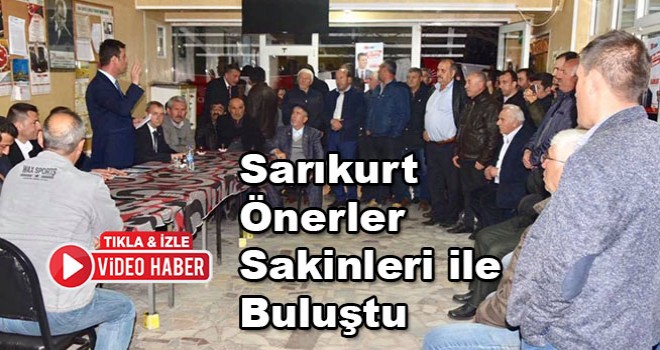 Sarıkurt’tan Meydan Buluşmaları