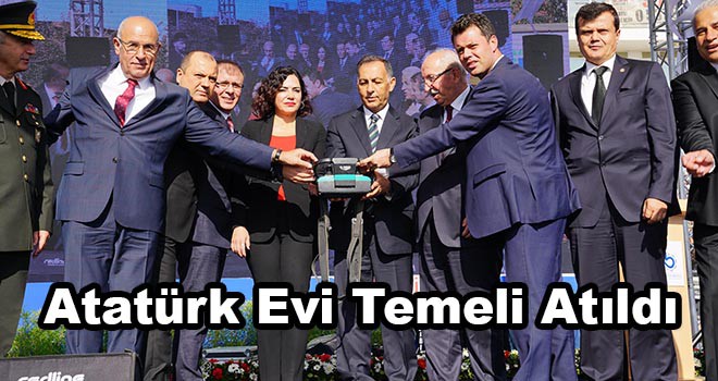 Çorlu Atatürk Evi’nin Temeli Atıldı