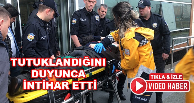 Tutuklama kararı verilince 4. Kattan atlayan şahıs öldü