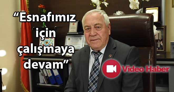 Çorlu Şoförler Odası Başkanı Abdullah Baş, “Esnafımız için çalışmaya devam”