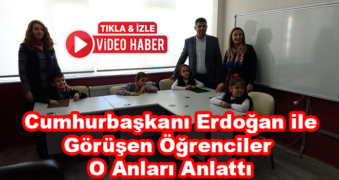 Cumhurbaşkanı Erdoğan ile Görüşen Görme Engelli Öğrenciler O Anları Anlattı