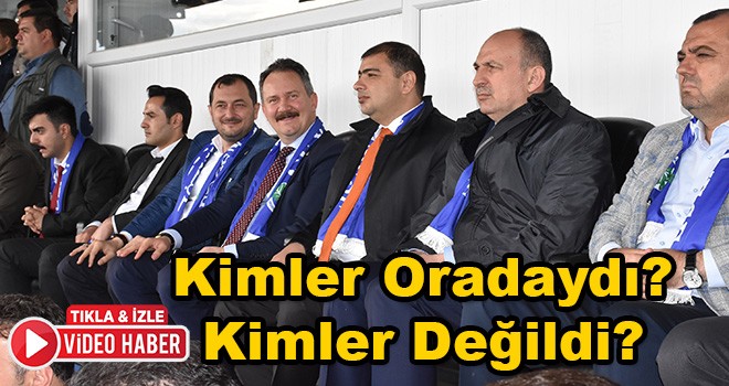 Ergene Velimeşespor Maçında Kimler Oradaydı?