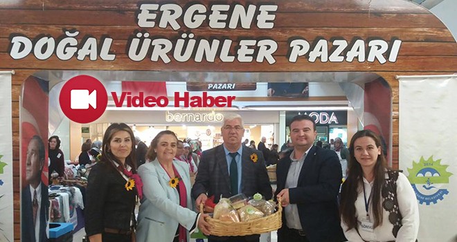 Ergene Doğal Ürünler Pazarı yoğun ilgi gördü