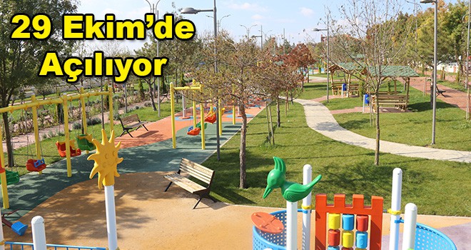 Ergene’de 100. Yıl Gençlik Parkı Açılıyor