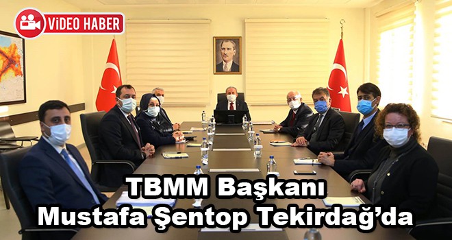 TBMM Başkanı Mustafa Şentop’a Kentsel Dönüşüm Sunumu