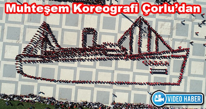 Öğrencilerden Muhteşem 19 Mayıs Koreografisi