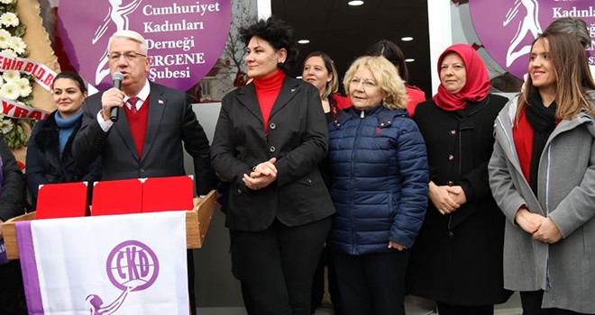 Ergene Cumhuriyet Kadınları Derneği Açıldı