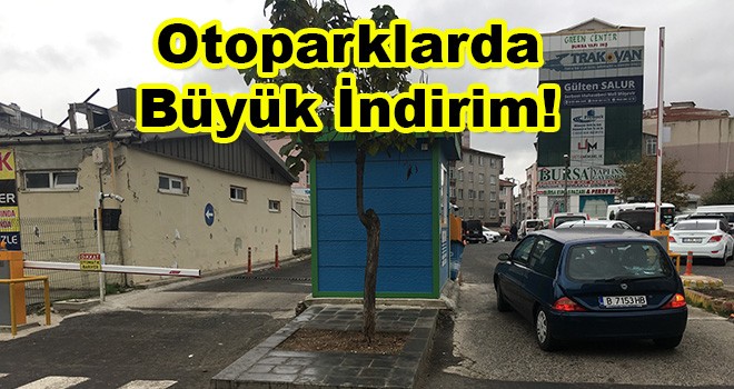 Otoparklarda Büyük İndirim