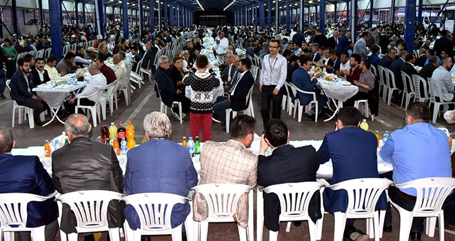 Çorlu’daki Sinoplular iftarda buluştu