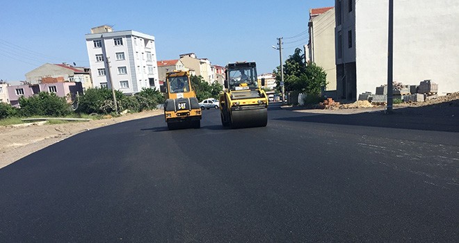 Mimar Sinan Caddesi’ne Bin 223 Ton Asfalt Serildi