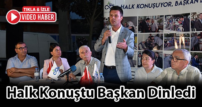 Hatip Mahalle Sakinleri Konuştu Başkan Sarıkurt Dinledi