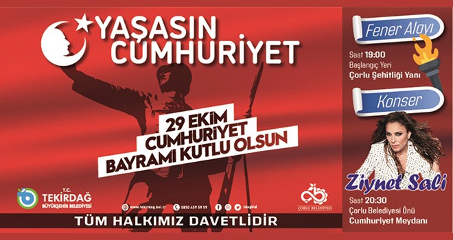 Tekirdağ 29 Ekim Cumhuriyet Bayramı Coşkusuna Hazırlanıyor