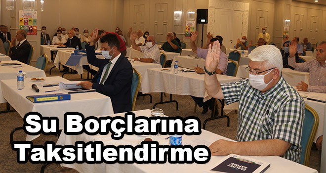 Su Borçlarına Taksitlendirme Geldi