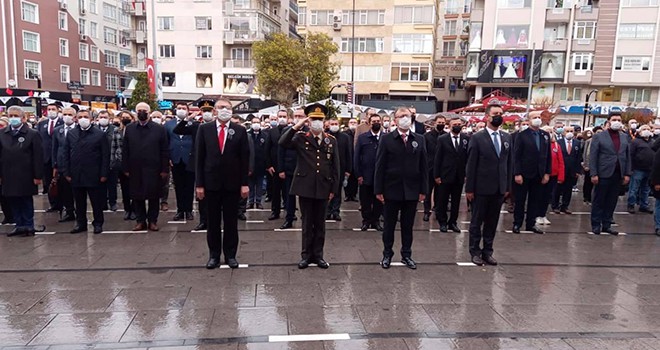 Çorlu’da 10 Kasım Anma Töreni