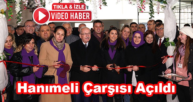 Çorlu Hanımeli Çarşısı açıldı