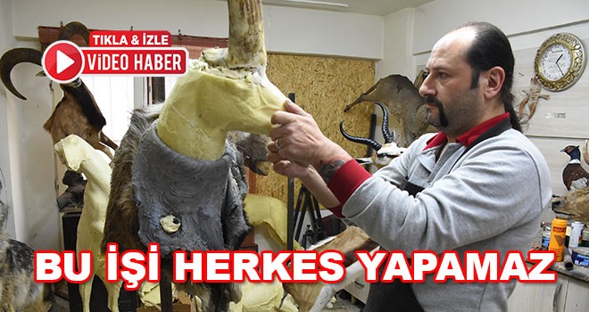 Bu işi yapan kişi sayısı bir elin parmaklarını geçmiyor