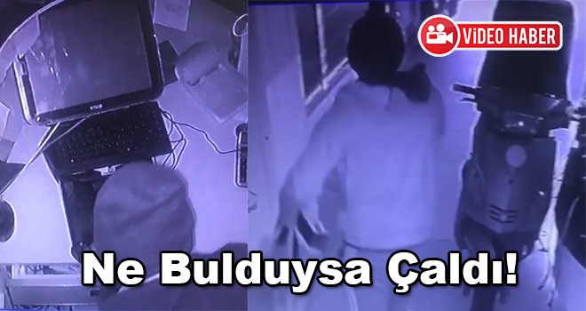 Pastaneye Hırsız Girdi Baklavayı Dahi Çaldı