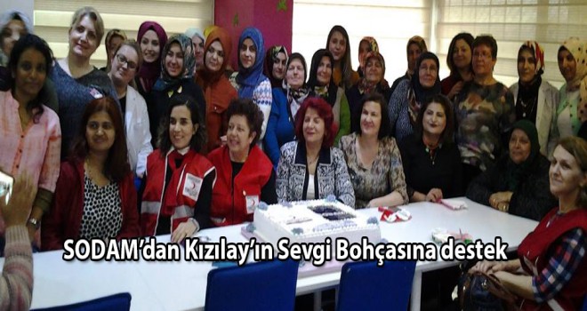 SODAM’dan Kızılay’ın Sevgi Bohçasına destek