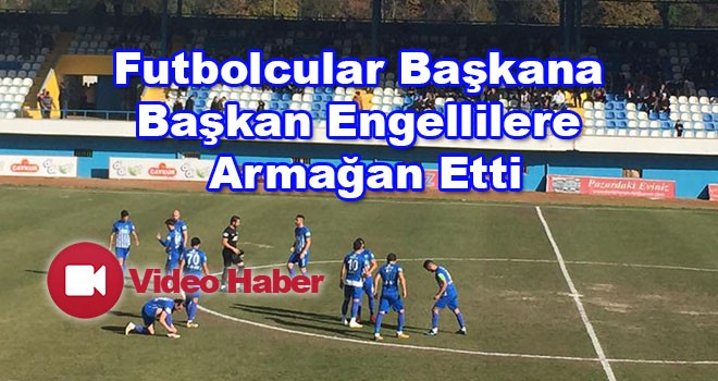 Ergene Velimeşespor Futbolcuları Galibiyeti Başkan Yüksel’e Armağan Etti