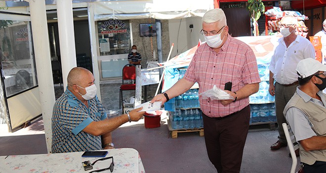 Rasim Yüksel Ergene’yi Maskesiz Bırakmıyor