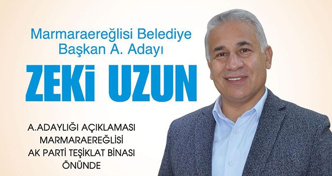 Zeki Uzun aday adaylığını açıklayacak