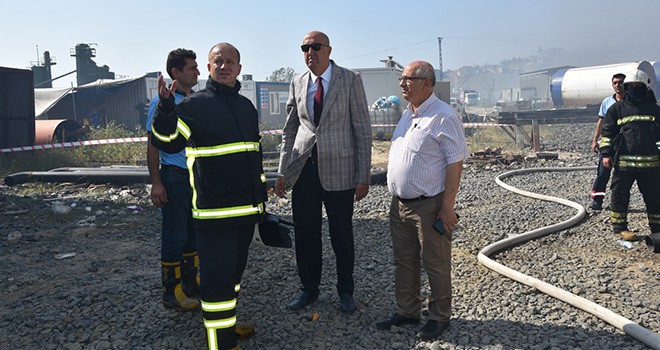 Çorlu Karatepe Katı Atık Bertaraf Tesisi’ndeki Yangın Söndürüldü