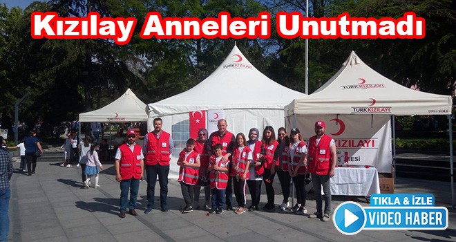 Türk Kızılay’ı Anneleri Unutmadı