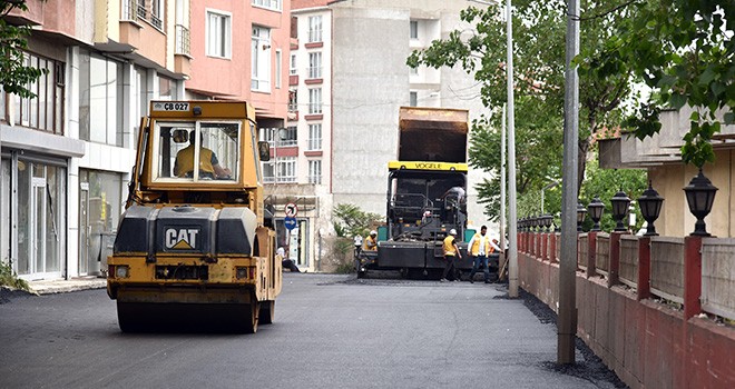 Çorlu Belediyesi Asfaltlıyor